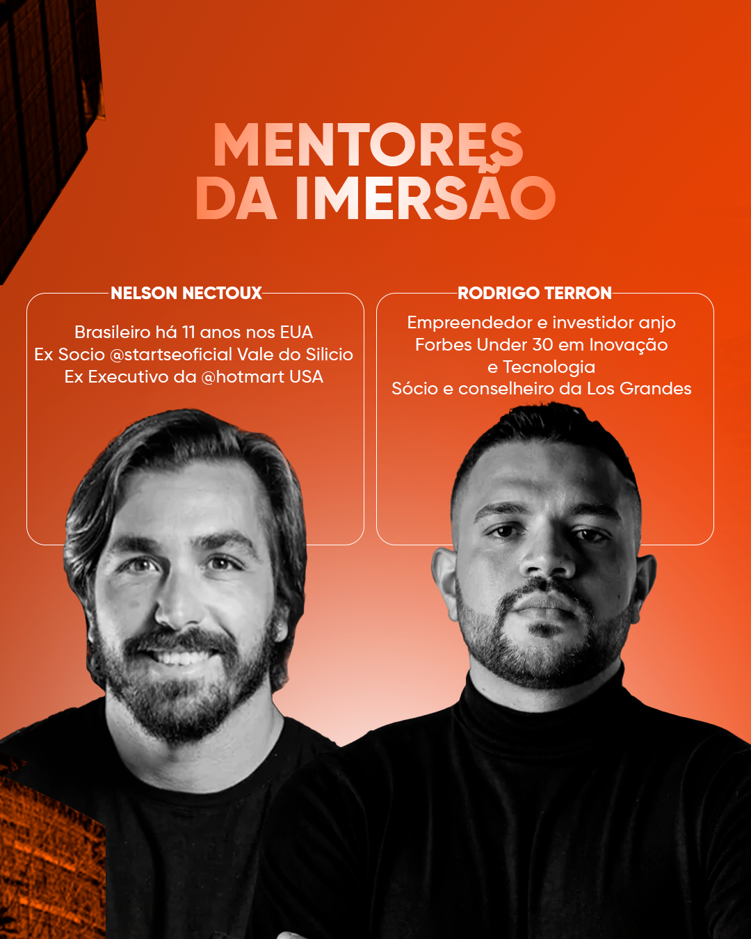 Mentores da imersão — Silicon Valley immersion program graphic