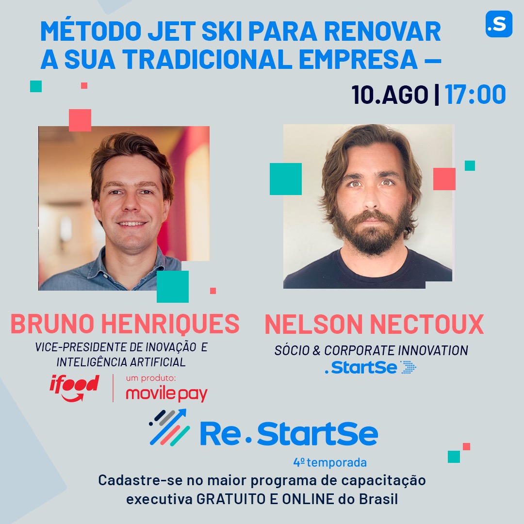 Re.StartSe session graphic featuring Nelson Nectoux